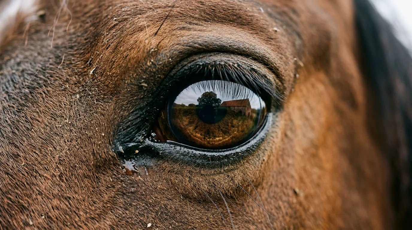 Un regard de cheval, Gold Ranch, Boyeux-Saint-Jérôme